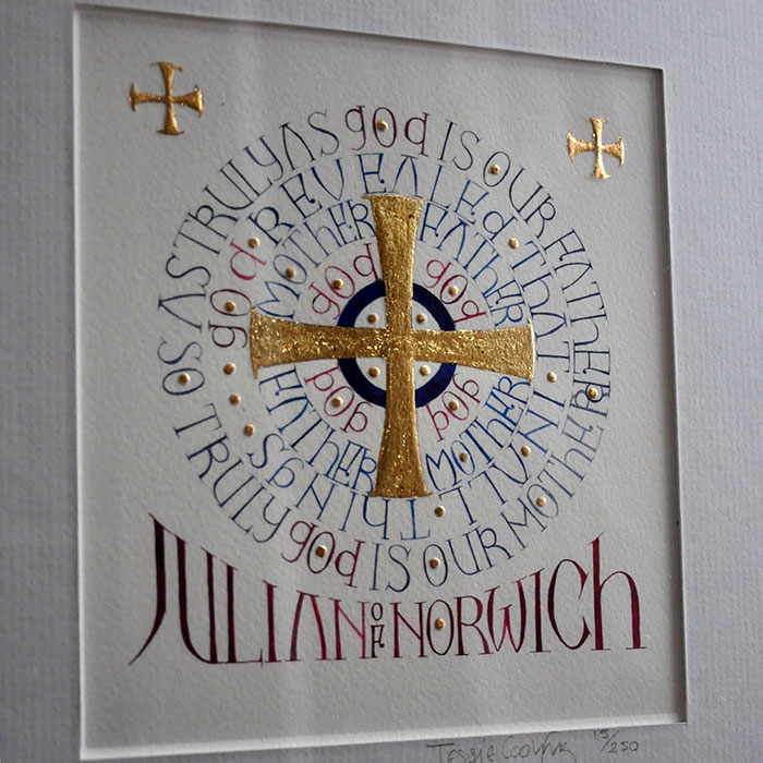 As Truly As God Is Our Father  -  A  religious and faith calligraphy designs